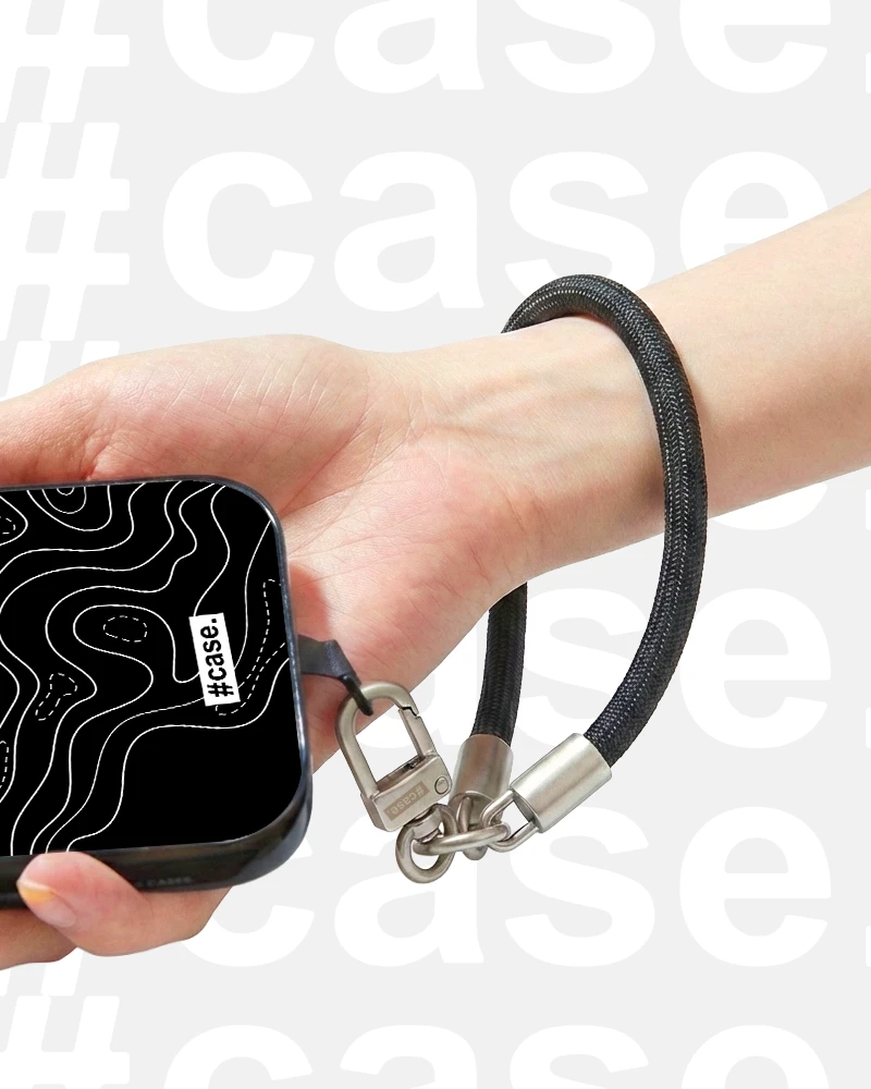 Wrist Strap - csuklópánt - midnight black